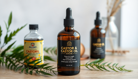Essential Nourishment: How Castor Oil and Hair Growth Serums Can Transform Damaged Hair Naturally