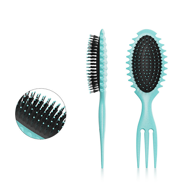 Curl-Defining Boar Bristle Hair Brush - My Batana Oil