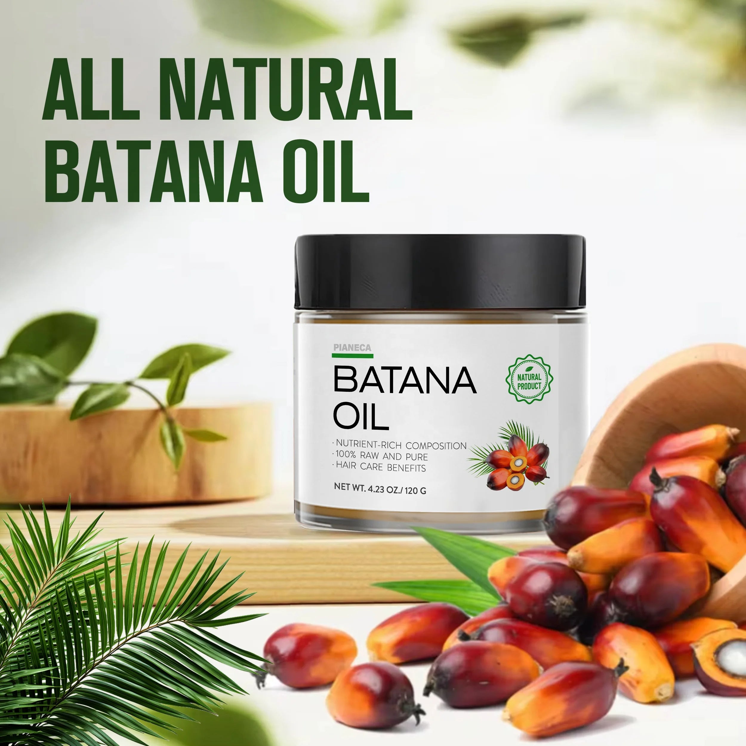 Natural Hair Mask Batana Oil for Hair Growth & Repair | My Batana Oil 120gbottle