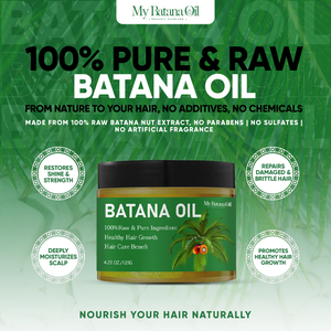 Raw Batana Oil Butter – Deep Repair & Boosts growth